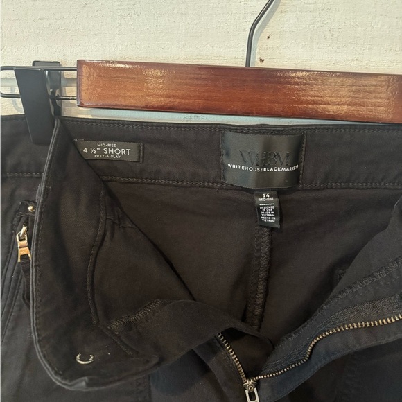 White House Black Market Black Cargo Shorts with Tailored Fit - Picture 7 of 15